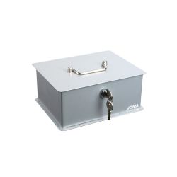 Joma geldkistje Vintage 3 - aluminiumgrijs