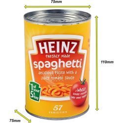 SafeCan opbergblik Heinz Spaghetti